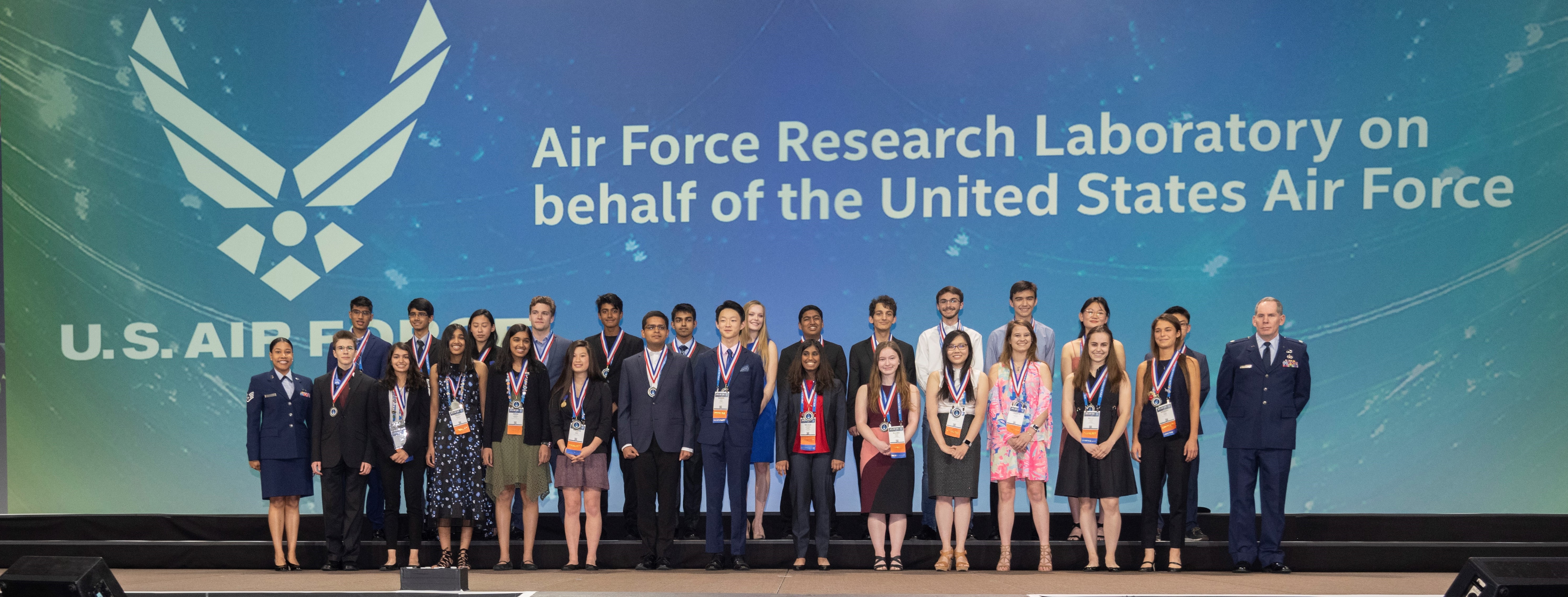 Intel ISEF 2019 USAF Special Award Winners